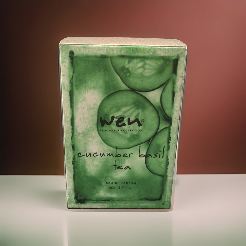 WEN CUCUMBER BASIL TEA EAU DE PARFUM SPRAY 1.7oz ~ 50ml BOXED, NEW